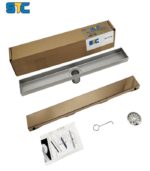 ساقية ستانلس ستيل لون برونزي متوفر بقياسين - Image 2