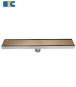 ساقية ستانلس ستيل لون برونزي متوفر بقياسين - Image 3