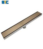 ساقية ستانلس ستيل لون برونزي متوفر بقياسين - Image 4