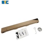 ساقية ستانلس ستيل لون برونزي متوفر بقياسين - Image 6