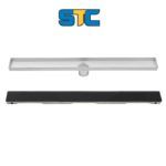 ساقية ستانلس ستيل لون اسود متوفر بقياسين