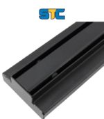 ساقية ستانلس ستيل لون اسود متوفر بقياسين