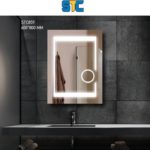 مرأية مستطيلة تحتوي على أنارة + هيتر + بلوتوث