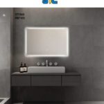 مرأية مستطيلة تحتوي على أنارة + هيتر