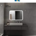 مرأية مستطيلة تحتوي على أنارة + هيتر