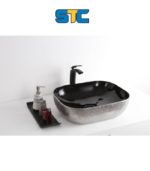 حوض سيراميك نقشة جلد تمساح متوفر بعده الوان - Image 2