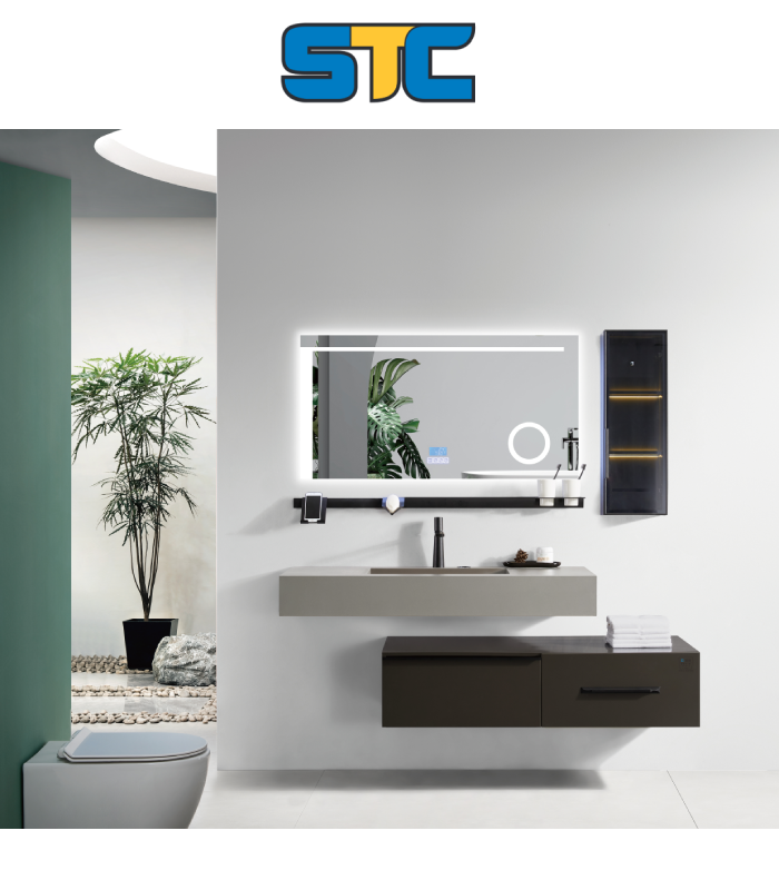 New Project (21) PLYWOOD CABINET WITH ARTIFICIAL MARBLE BASIN - Image 1