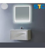 Plywood+oak veneer - mirror with LED - Image 4