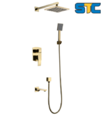 concealed set shower mixer