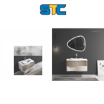 مغسلة PVC - مرأة LED