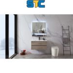 مغسلة PVC - مرأة تحتوي على LED